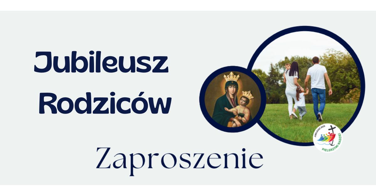 Jubileusz Rodziców – zaproszenie