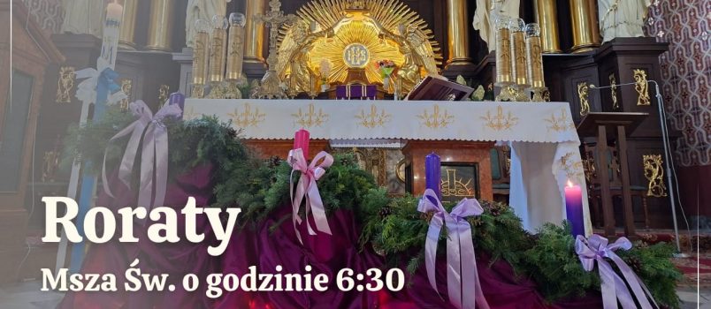 Asysta podczas Mszy św. roratnich 2025 r.