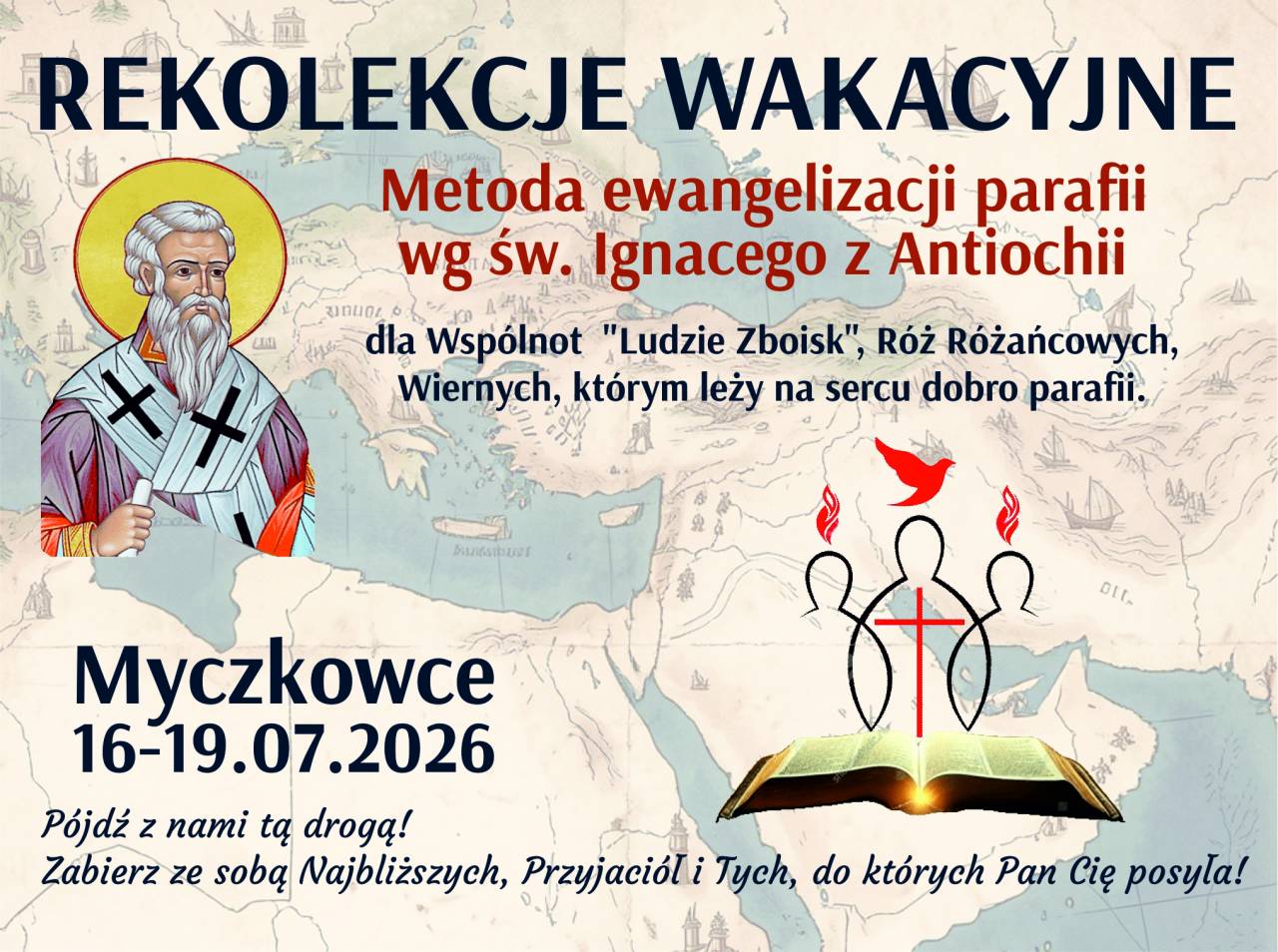 Rekolekcje wakacyjne – „Ludzie Zboisk”