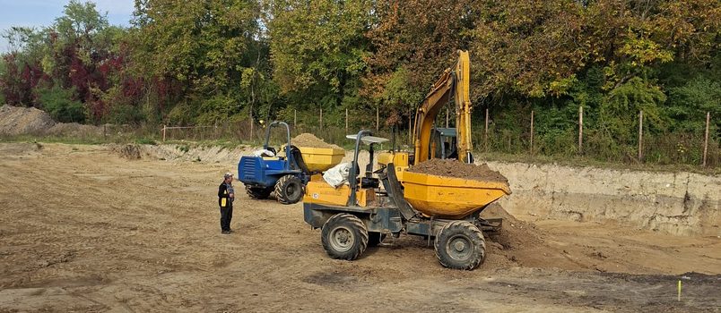 Wznowienie prac przy fundamentach nowego kościoła
